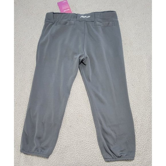 Rip-It Women's 4-Way Pro Stretch Adira Softball Classic Pants Gray Size XL NWT - Picture 4 of 12